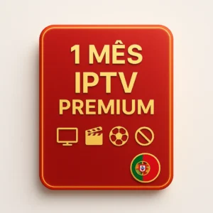 Plano IPTV Premium de 1 mês com canais portugueses, filmes, esportes e sem cortes – IPTV Portugal
